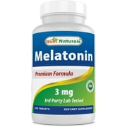 Best Naturals Melatonin 3 mg 240 Tablets