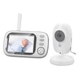 thumbnail image 1 of Video Baby Monitor, 3.5Inch IPS Screen Lullaby Feeding Alert, EU Plug, 1 of 5