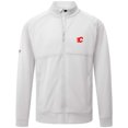 thumbnail image 2 of Men's Levelwear White Calgary Flames Form Insignia Core Full-Zip Jacket, 2 of 3