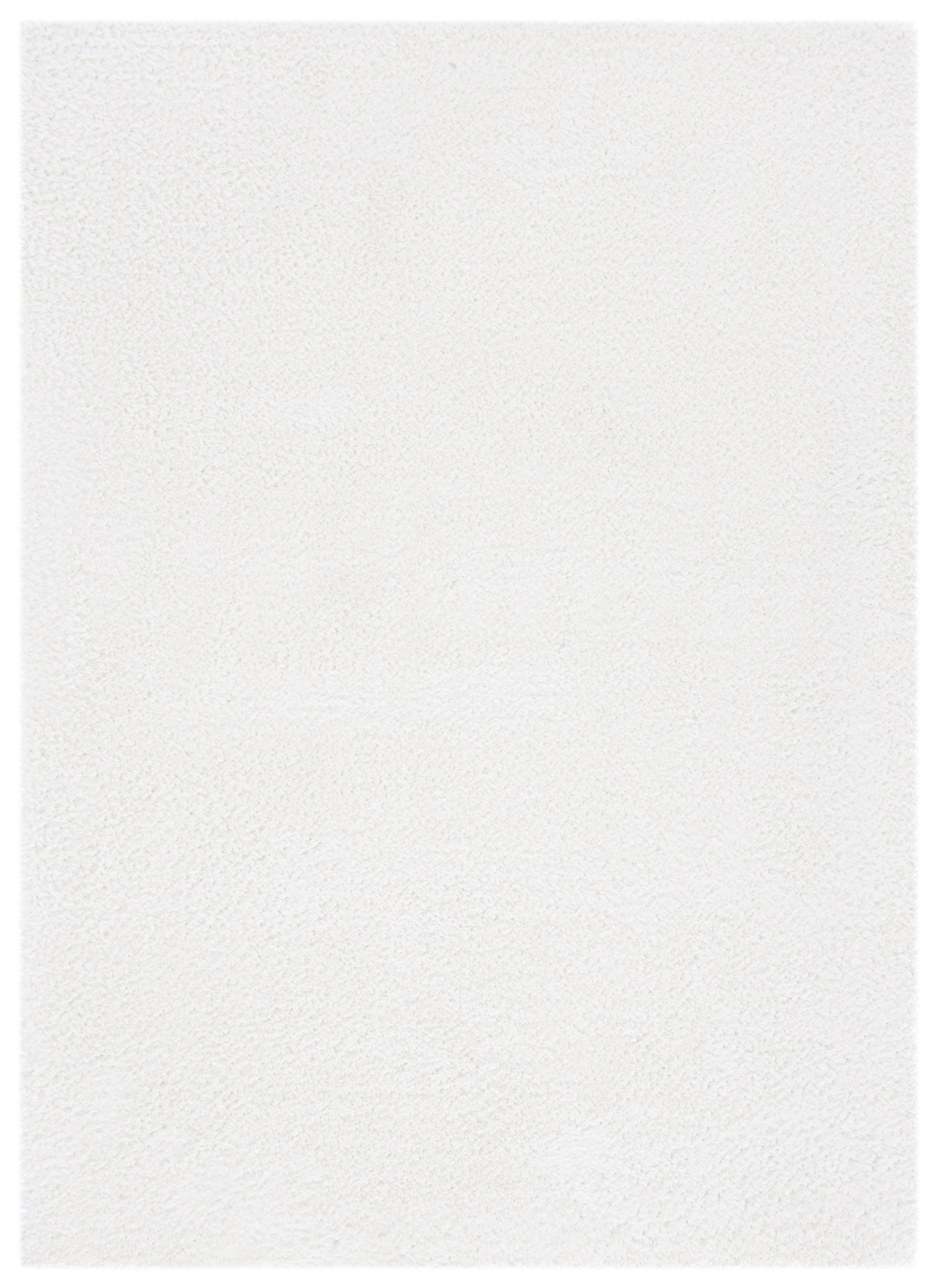 Safavieh Decora Shaggy Finola Solid Shag Area Rug, Ivory, 4' x 6'