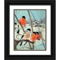 thumbnail image 1 of Pautov, Igor 26x32 Black Ornate Wood Framed with Double Matting Museum Art Print Titled - A Winter Fairytale, 1 of 4
