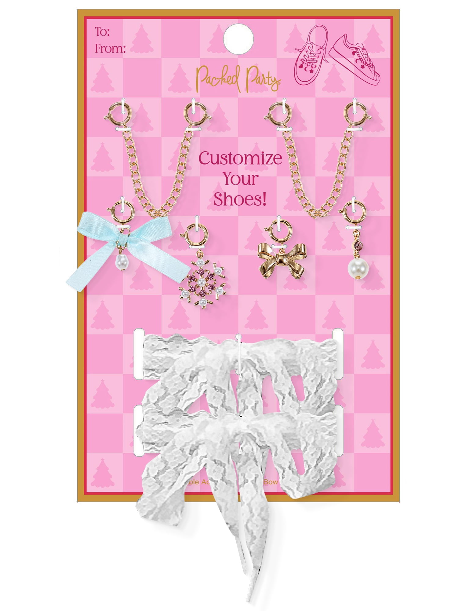 Packed Party Winter Wonderland Festive Shoe Decoration Charms Set