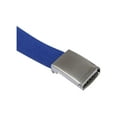 thumbnail image 3 of Allegra K Unisex Canvas No Holes Slide Buckle Adjustable Waist Belt, 3 of 6