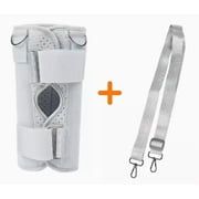 Pediatric Leg Immobilizer Kids Knee Brace Support Child Knee Fixed Splint Leg Fracture Splint Knee & Leg Immobilizer/Knee Brace ( X-Small )