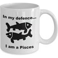 thumbnail image 2 of Pisces Mug, Pisces Coffee Mug, Zodiac Tea Cup, Pisceans, Piscean, 2 of 2
