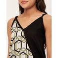 thumbnail image 6 of Moomaya Printed Spaghetti Strap Top, Sleeveless V-Neck Adjustable Tanks Camisole, 6 of 9