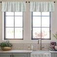 thumbnail image 3 of LALILO Kitchen Curtain Valance Ikat Tie Dye With Rod Pocket Window Curtain 52"x 18" Set of 2, 3 of 7