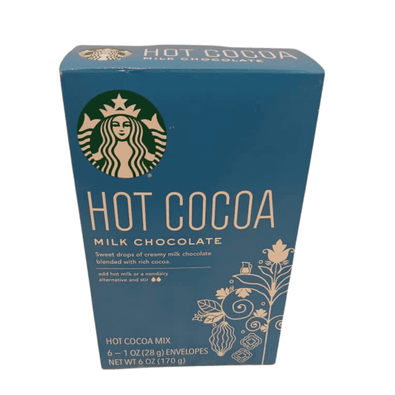 Milk Chocolate Flavor Hot Cocoa Mix – 6 Envelopes, Net Wt. 6 oz