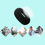 Donut Pillow for Tailbone Pain Bed Sore,Hemorrhoid Pillow Seat Cushion for Long Sitting Butt Pressure Relief Postpartum Post Surgery, Memory Foam Coccyx Cushions Doughnut Pillow