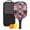Pioneer Flower Floral-3, variant on Pickleball Paddles Set,Pioneer Flower Floral Print Pattern Fiberglass Surface Pickleball Racket Set with 2 Indoor Outdoor Pickleball Balls and Pickleball Bag,Pickle-ball Equipment