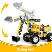 KukuFun Stem Building Projects Toys for Kids Boys 8 9 10 11 12 Year Old, Engineering Metal Building Construction Model kit
