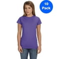 thumbnail image 1 of Gildan T-Shirt Ajusté Softstyle pour Femmes - G640L (Lot de 10), 1 of 1