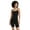 Black, variant on Jockey® Essentials Women's Ultralight Smoothing No-Chafe Slipshort Bodysuit, Sizes Small-3XL