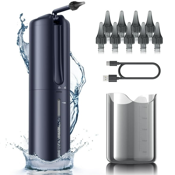 Ear Wax Removal - Electric Ear Cleaner - Ear Irrigation Kit Safe Ear Irrigation Flushing System with 4 Pressure Settings - Effective Ear Wax Removal Tool for Earwax Buil