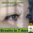 thumbnail image 2 of Suero de crecimiento rápido de pestañas, 7 días, más largas, cejas más gruesas, levantamiento de pestañas gruesas, potenciador de pestañas naturales, nuevo, 2 of 5
