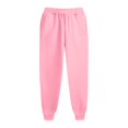 thumbnail image 4 of Pantalons de Survêtement pour Femmes avec Poches Bas Resserré à Cordon Jambe Droite Pantalons de Survêtement Confortables 2023 Pantalons Amples en Coton Jogger Noir 2TG, 4 of 5