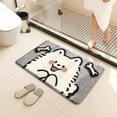 thumbnail image 5 of Dog Bath Mat, Cute Dog Bathroom Rug,Cute Bath Rug - Soft Area Rug, Absorbent, Non-Slip, Ideal for Dog Lover, 5 of 6