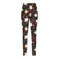thumbnail image 3 of LSLJS Women's Christmas Course Impression Élasticité Pants Workout Leggings Yoga Pants, Plus Size Leggings, 3 of 4