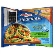 Pinnacle Foods Birds Eye Steamfresh Asparagus Gold & White Corn Baby Carrots 12 oz