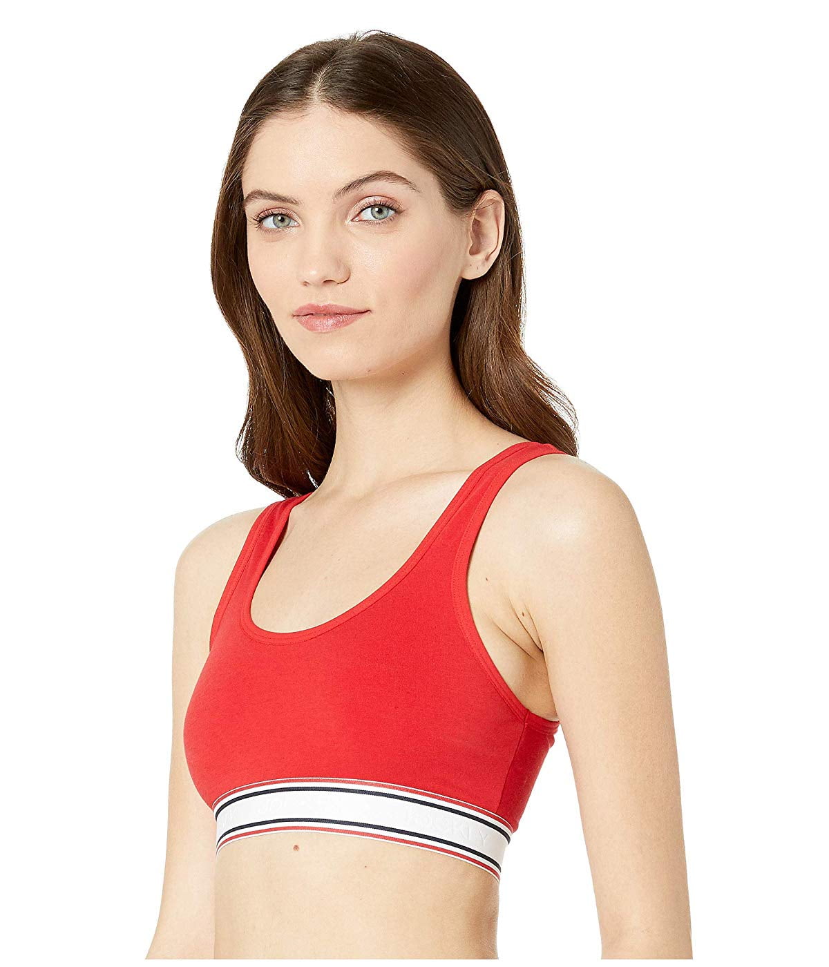 jockey retro stripe bralette