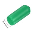 thumbnail image 3 of Uxcell Screw Thread Protectors End Caps Vinyl 50 Pcs 7.5mm Dark Green, 3 of 4