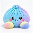 thumbnail image 4 of Mystery Rainbow Plush Dumpling Squishy, Cute Stuffed Dumpling Squishies Plushies Fidget Toy, Christmas Collectible Stress Relief Gift with Simulated Steamer & Fuzzy Handle, 4 of 11