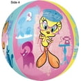 thumbnail image 3 of Anagram International 2902601 Tweety Bird Orbs party balloon, 16", multicolor, 3 of 4
