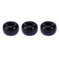 thumbnail image 4 of EeaseCA 3 pcs Ceramics Toothbrush Base Round Toothbrush Base Creative Round Bathroom Ceramics Toothbrush Base (Black), 4 of 7
