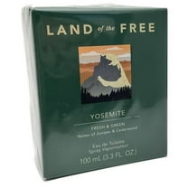 Land of the Free Yosemite Fresh & Green Eau de Toilette for Women Spray 3.4 oz /  100ml