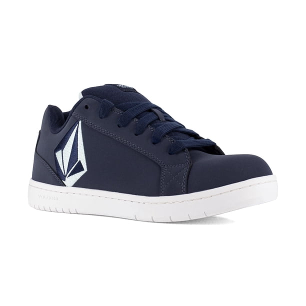 Zapatos de trabajo y seguridad Volcom Work Stone para hombre, color azul marino, talla 10