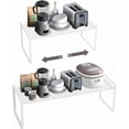 thumbnail image 2 of Organizador de Encimera,Soporte Extensible de Especias para Despensa,Organizador de cocina para Gabinete,Estante de almacenamiento Extensible Apilable para Cubiertos,Utensilios de Cocina,Especias, 2 of 21