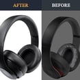 thumbnail image 5 of SOULWIT Lambskin Replacement Ear Pads Cushions for Beats Studio 2 & Studio 3 Wired & Wireless Headphones, Earpads with Noise Isolation Memory Foam, Added Thickness - Black, 5 of 5