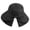 Black, variant on Women's Bowknot Backless Straw Sun Hat Foldable Uv Protection Wide Brim Beach Hat Adjustable Breathable Floppy Cap For Summer Vacation Travel Adjustable Hat For Warm Weather Outings