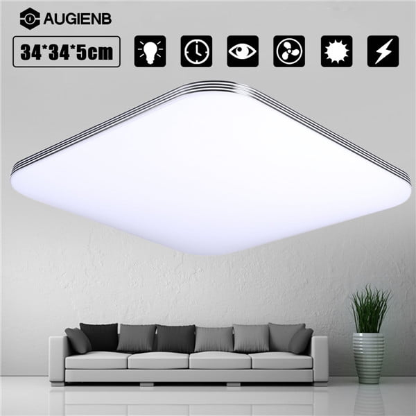 24W Modern LED Square Flush Mount Pendant Ceiling Light ...