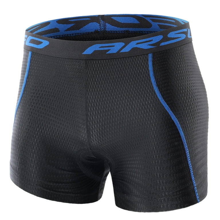 Mens bike cheap shorts walmart