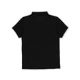 thumbnail image 3 of Nautica Men's Stretch Pique Polo Shirt Color: black Size: xl, 3 of 3