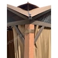 thumbnail image 6 of APEX GARDEN 10' x 10' Privacy Curtain Set for The Lowe's Style Selections Gazebo Model #TPGAZ2307, 6 of 8