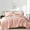 Blush Pink, variant on Flymme Pink Comforter Set Queen Size 7 Pieces Bed in a Bag Boho Bedding Sets Geometric Bed Set with Comforter, Sheets, Pillowcases & Shams