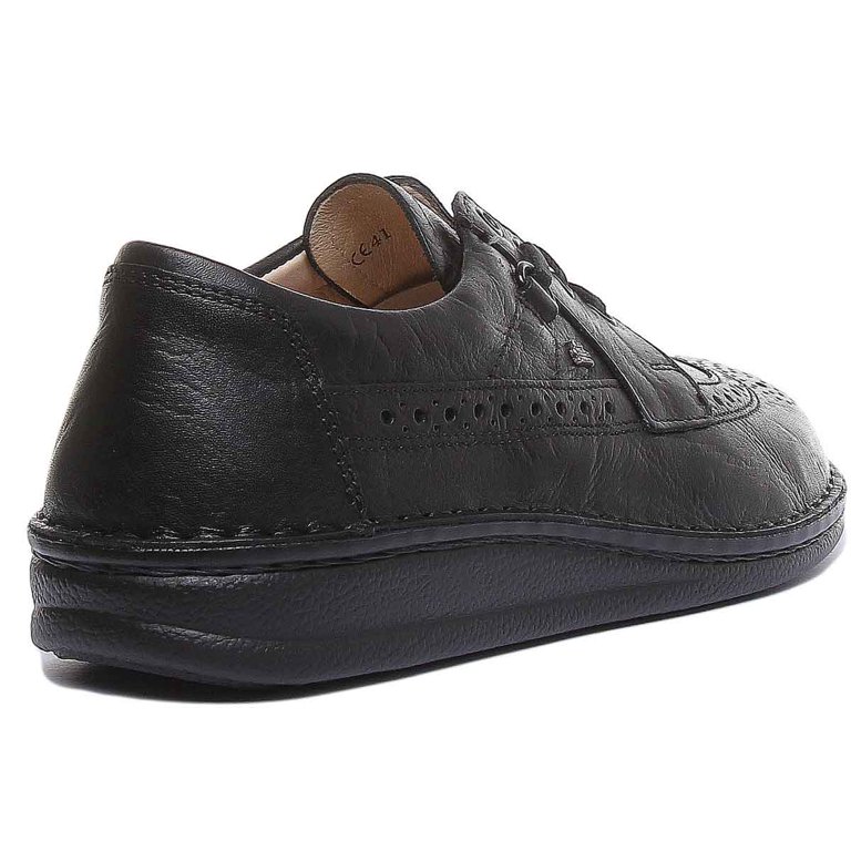 Finn Comfort York Men's Lace Up Comfort Brogue Shoes In