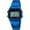Blue, variant on Men Lady Retro Stainless Steel Digital Casual Watch Stopwatch