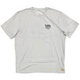 thumbnail image 2 of Hurley Men's T-Shirt Everyday Kuchar Right Point Soft Fabric Tee (XX-Large, Light Grey Tone), 2 of 3