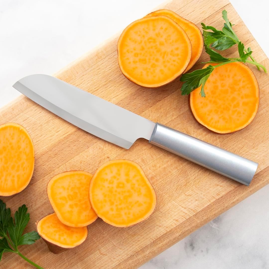 Rada Cutlery Cook's Utility Knife, Silver Handle, Pack of 2