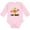 AD-Pink, variant on Inktastic First Birthday Hawaiian Pineapple Girls Long Sleeve Baby Bodysuit