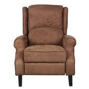 Heated Vibrating Suede Massage Reclining Arm Chair