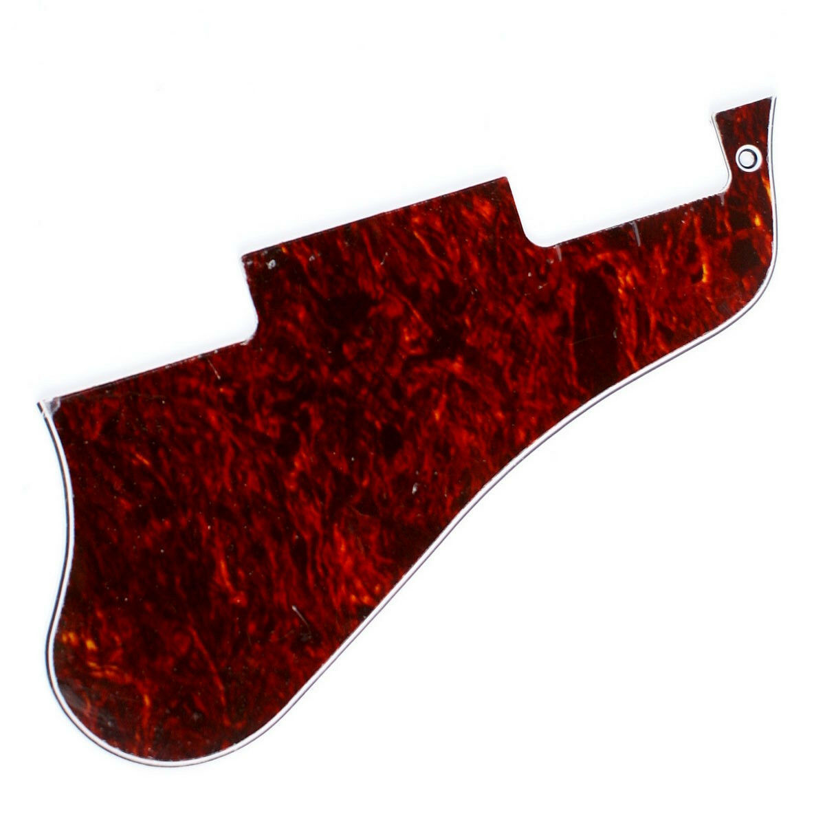 4Ply Jazz Archtop Guitar Pickguard Fits ES 335 Short Version ,Red