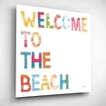 thumbnail image 3 of Epic Art 'Sea Sand Sun III' by Courtney Prahl, Acrylic Glass Wall Art, 12"x12", 3 of 8