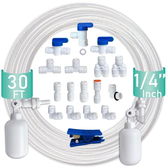 Accesorios de filtro de agua ESHIONG con certificación NSF 1/4 Push Connect