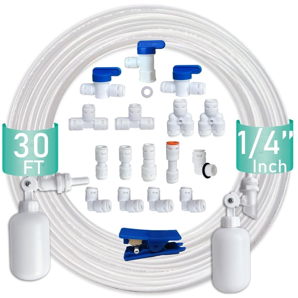 Accesorios de filtro de agua ESHIONG con certificación NSF 1/4 Push Connect