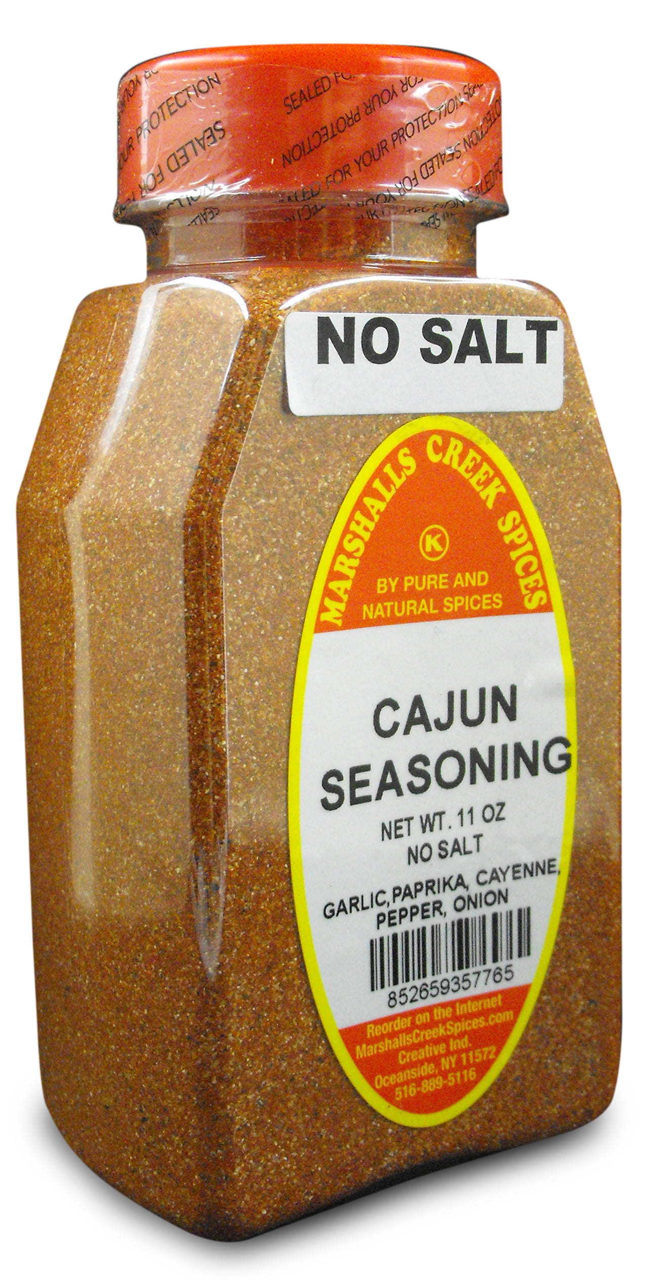 New Orleans Cajun Seasoning - Salt Free 1lb Bulk Resealable Bag