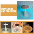 thumbnail image 4 of OUNONA Veilleuse Portable en Forme d'Ovni Blanche Contrôle Tactile Lampe de Table 1Ensemble, 4 of 7